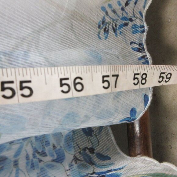 ALEX MARIE Lillian Floral Print Maxi Gown Dress Womens 6 Cap Flutter Sleeve NWT - Picture 15 of 15